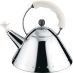 Alessi Ceainic cu fluier maner alb, ALESSI, 200 cl (9093 W)
