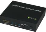 TECHLY IDATA HDMI-AI4K Inserter audio SPDIF 5.1CH, analog 3.5mm 2CH la HDMI 4K30Hz (IDATA HDMI-AI4K)