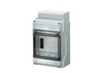 Hensel HEN_KV_8106 Rozdzielnica natynkowa niewyposażona 1500VDC/1000VAC IP65 klasa ochronności II 1x6 modułów bez zacisków 146x238x111 material PS-polistyrol masa 0, 702kg (HEN_KV_8106)