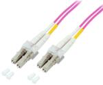 TECHLY ILWL D5-LCLC-100/OM4 Cablu de fibră optică OM4 50/125 MM LC-LC Duplex 10m (ILWL D5-LCLC-100/OM4)