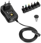 TECHLY IPW-NTS2250G2 Alimentator universal 230V 27W/2.25A 3-12V cu 6 conectori DC și USB (IPW-NTS2250G2)