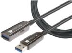 TECHLY ICOC U3AMF-HY-020 Cablu de extensie optic USB 3.0 USB-A bărbat la USB-A femeie 20m (ICOC U3AMF-HY-020)