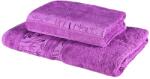 EMI Set de 2 prosoape de baie din bambus violet EMI Prosop