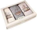EMI Set de prosoape de bucătărie model cafea 3 buc EMI