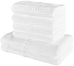EMI Set de 6 prosoape albe din bambus EMI Prosop