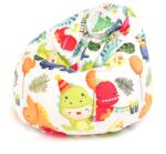 EMI Fotoliu puf pentru copii Dino EMI - sac de șezut moale și colorat, 200L