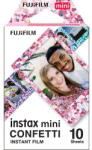 Instax Fujifilm set 10 bucati film instant pentru aparat foto Instax Mini Confetti (INSTAXMINI10-CO)