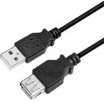 LogiLink CU0012B USB kábel USB 2.0 5 M USB A Fekete (CU0012B)