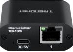 TRENDnet Splitter RJ45 Gigabit cu 1 intrare, 2 iesiri si USB-C TRENDnet TEG-102S (TEG-102S)