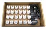 TECHLY IWP-KIT-C6U90 Комплект от 24 модула Keystone Cat6 UTP с инструмент за кримпване (IWP-KIT-C6U90)