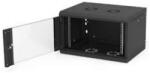 Fibrain Corp posterior pentru dulap suspendat Z-Cube 150 - 18U, RAL 9005 (construcție sudată) (KTC-18-150-S04-B)