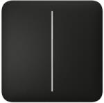 Ajax Systems 52147.144. BL SoloButton (2-gang) - buton de comutator cu 2 ganguri - negru (52147.144.BL)