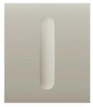 Ajax Systems 98589.256. IV1 CenterButton (Dimmer) - fildeș (98589.256.IV1)