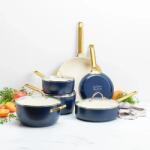 GreenPan Set 10 Piese GreenPan Padova Reserve cu Capac Blue (CC008493-001)