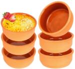 Excellent Houseware Sütőtál készlet, Kerámia, Kerek, 12 x 4 cm, Űrtartalom 200 ml, Hőálló, 6 db (SET189)