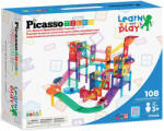 PicassoTiles Mагнитен конструктор 3 в 1 Picasso Tiles STEM - 108 части (PTG108) - ozone