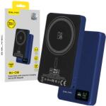 Blavec Powerbank 10000 mAh BJ-03 Slim, 22, 5 W MagSafe 3 az 1-ben (PBBJ03-MC10N) sötétkék alumínium mágneses - smartdiszkont