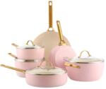 GreenPan Set 10 Piese GreenPan Padova Reserve cu Capac Pink (CC008483-001)