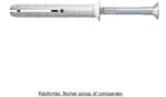 Fischer N 6× 60/30 S beütődűbel szegcsavarral (50355) (50355)