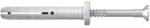 Fischer N 6×60/30 F Lapos fejű beütődűbel szegcsavarral (513841) (513841)