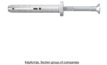 Fischer N 6×40/10 F lapos fejű beütődűbel szegcsavarral (513840) (513840)