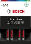 Bosch Ultra Lithium AAA elem, FR03, 4 db (Bosch-FR03UL4B/00)
