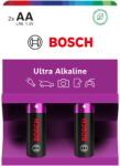 Bosch Ultra Alkaline AA elem, LR6, 2 db (Bosch-LR6UA2B/00)
