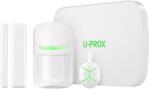 U-PROX Sistem de alarma antiefractie wireless U-PROX MPX L KF KIT, 4G, Bluetooth, Dual SIM, WiFi 2.4 Ghz, 250 zone, 4800 m, telecomanda, pet imunity, alb (U-PROX MPX L KF KIT)