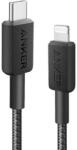 Anker 322 USB-C to Lightning Cable (6ft Braided) Black (A81B6G11)
