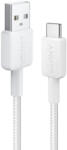 Anker 322 USB-A to USB-C Cable (0.9m Braided) White (A81H5G21)