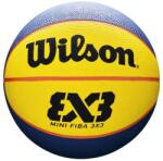 Wilson Sport Kosárlabda FIBA 3X3 Mini gumi 3-as méret sárga-kék 108500019 (108500019)