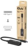 Club 3D USB Type C HDMI 2.1 Convertor Negru 12cm CAC-2505 (CAC-2505)