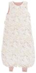 Bimbidreams Sac de dormit cu picioare Bimbidreams - Niza, 110 cm, Tog 2.5, White/Purple (8499000799045)