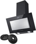 Ciarra Hota de perete CIARRA CBCB6736D-VC 60cm, 350mh, Argintie (CBCB6736D) Hota