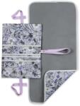 hauck Geanta pentru scutece hauck Change N Walk, cu saltea de schimb, gri floral (618714)