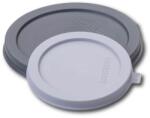 FACKELMANN Capace pentru conserve Fackelmann CATDOG, 2 bucati, plastic, rosu si gri (49463)
