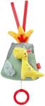 Fehn Jucarie muzicala Fehn Vulkan 051025 - 18 cm, cu melodia Schuberts Wiegenlied, pentru bebelusi (00051025)