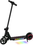 SPORTNOW Trotinetă electrică pentru copii 6-14 ani scooter electric pliabil pentru copii viteză maximă 14 km/h aluminiu negru | Aosom Romania (AA1-118V90BK)