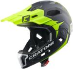 Cratoni C-Maniac 2.0 MX kerékpáros sisak - fekete/lime