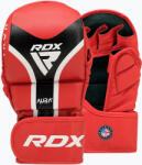 RDX Граплинг ръкавици RDX Grappling Shooter Aura Plus T-17 red