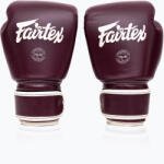 Fairtex Боксови ръкавици Fairtex Real Leather Boxing maroon