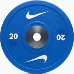 Nike strength Бъмпер тежести Nike Strength Pro Urethane Bumper Plates 20 kg blue/white