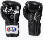 Fairtex Боксови ръкавици Fairtex Super Sparring - с блокиран палец, черни
