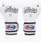 Fairtex Боксови ръкавици Fairtex Heavy Hitter's Mexican Style white/blue
