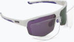 uvex Ochelari de soare UVEX Axos Set white matt/mirror purple/clear