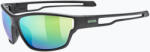uvex Ochelari de soare UVEX Sportstyle 806 black matte/mirror green