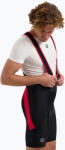 Rogelli Pantaloni scurți de ciclism pentru bărbați Rogelli Core Bib Short black/red