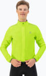 Rogelli Geacă de ciclism pentru bărbați Rogelli Essential Rain fluor yellow