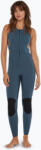 O'Neill Spumă de înot pentru femei O'Neill Bahia 1.5mm Front Zip copen blue/painted tropics/copen blue