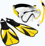 Aqualung Set de snorkeling Aqualung Compass negru/galben SR4110107S